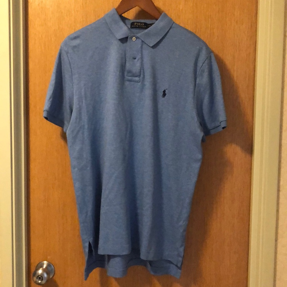 Polo by Ralph Lauren Blue 100% Cotton Shirt